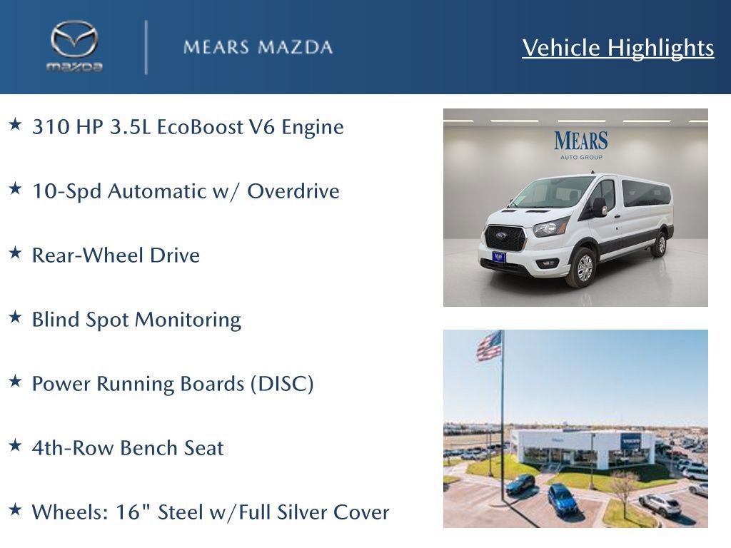 Used 2023 Ford Transit 350 XLT image 2