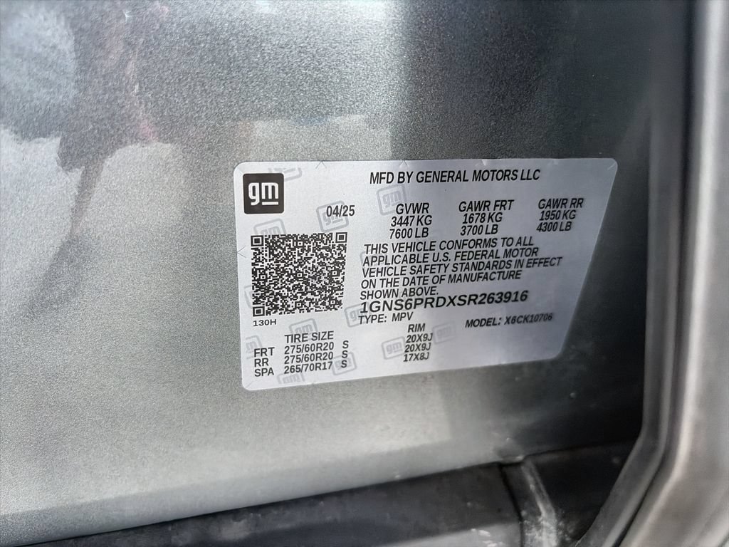 Certified 2025 Chevrolet Tahoe Z71 AWD/4WD image 35