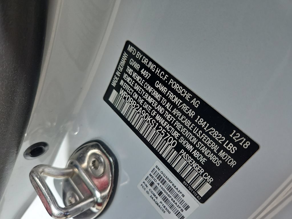 Certified 2019 Porsche 911 Targa 4 GTS AWD/4WD image 14