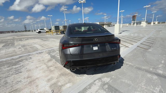 Certified 2025 Lexus IS 350 F Sport w/ Accessory Package 2 RWD image 7