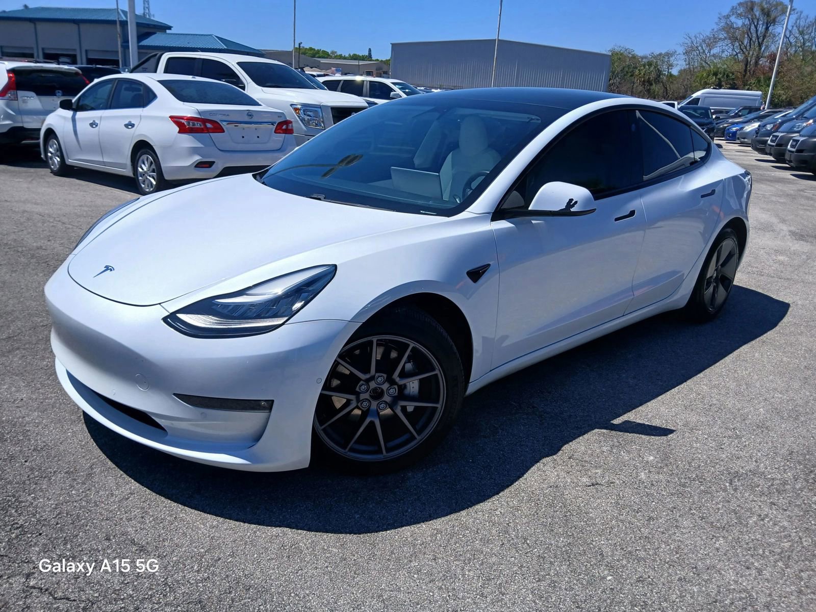 Used 2021 Tesla Model 3 Long Range AWD/4WD image 2