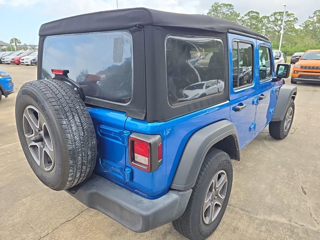 Certified 2021 Jeep Wrangler Unlimited Sport AWD/4WD image 4