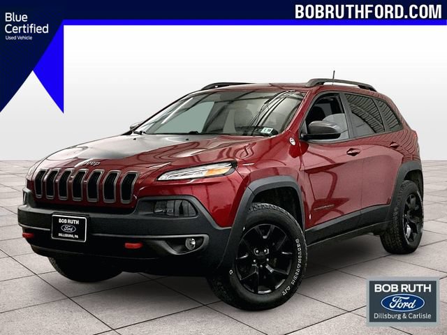 Used 2017 Jeep Cherokee Trailhawk w/ Cold Weather Group AWD/4WD image 1