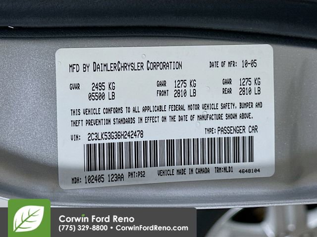 Used 2006 Chrysler 300 Touring w/ Luxury Group image 33