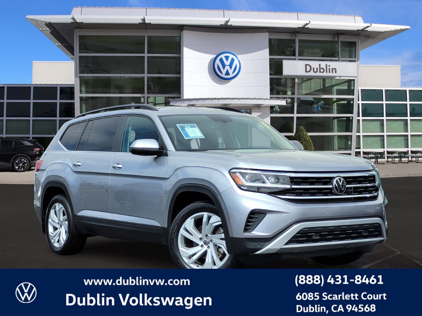 Certified 2022 Volkswagen Atlas SE