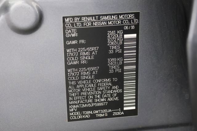 Used 2018 Nissan Rogue SV AWD/4WD image 27