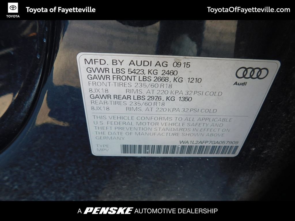 Used 2016 Audi Q5 2.0T Premium Plus w/ Technology Package image 12