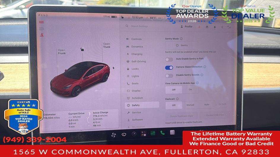 Used 2018 Tesla Model 3 Long Range RWD image 33
