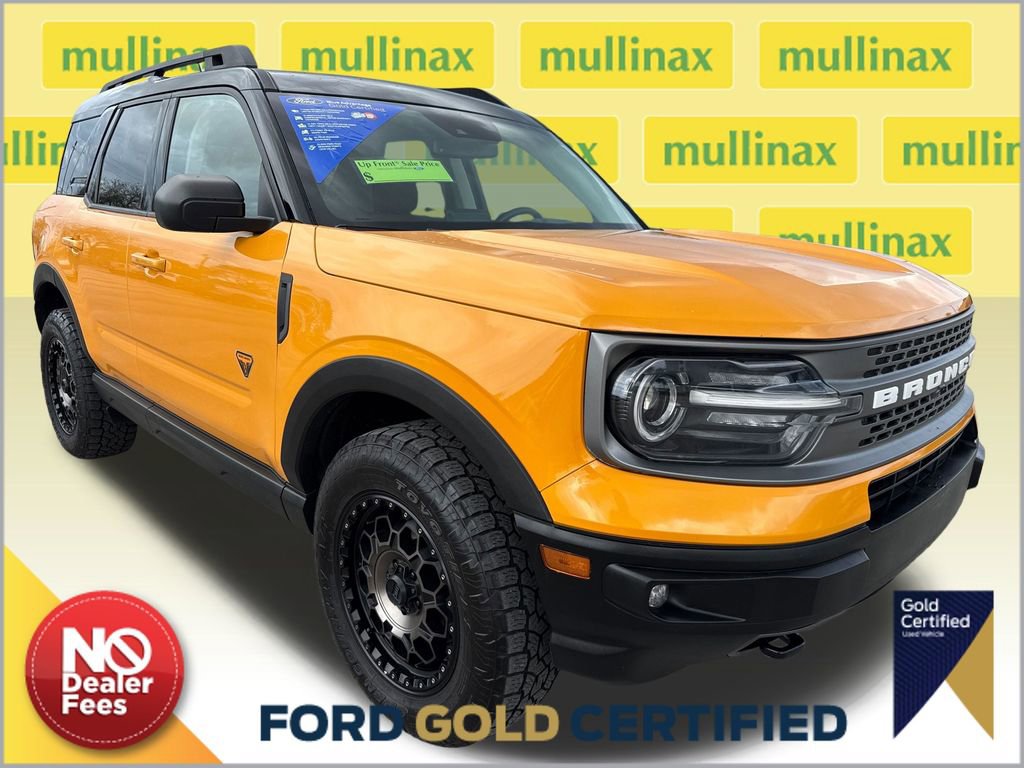Certified 2022 Ford Bronco Sport Badlands w/ Premium Package image 1
