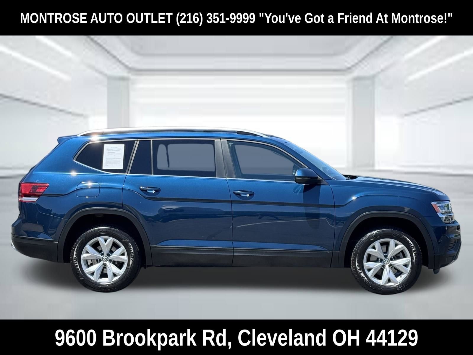 Used 2018 Volkswagen Atlas S AWD/4WD image 3