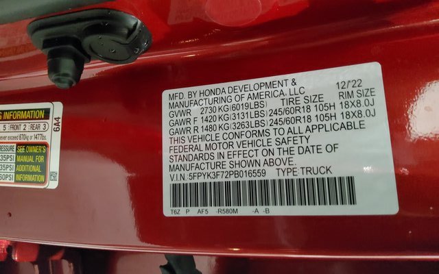 Used 2023 Honda Ridgeline RTL-E image 41