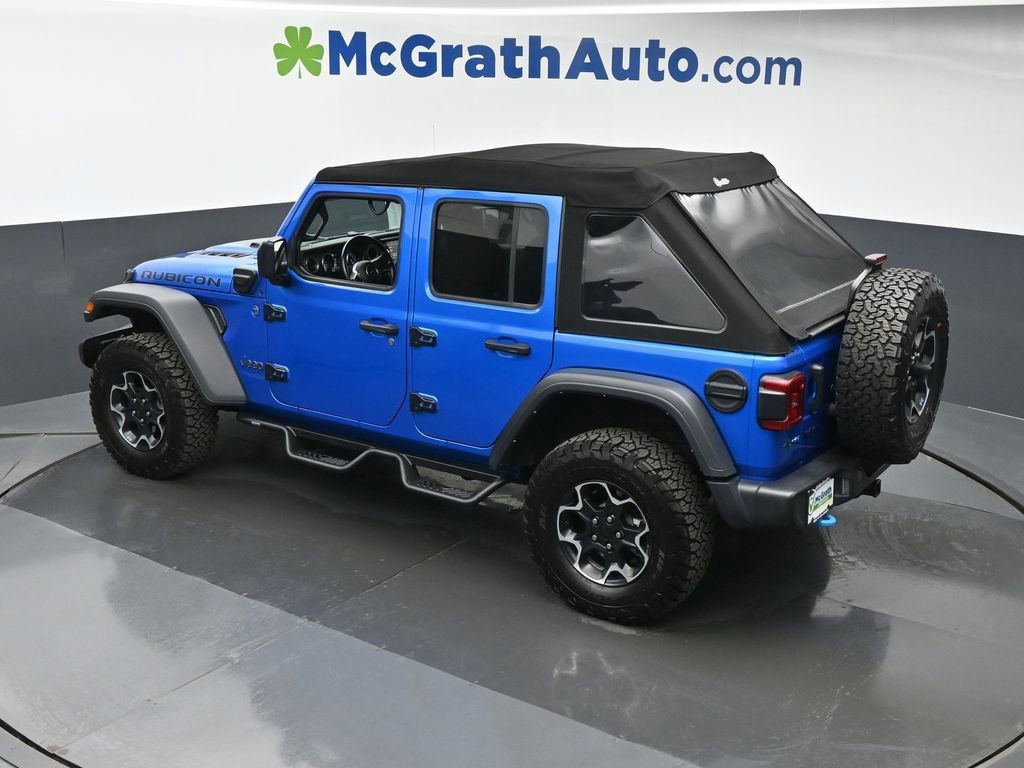 Used 2022 Jeep Wrangler Unlimited Rubicon 4xe w/ Cold Weather Group image 21