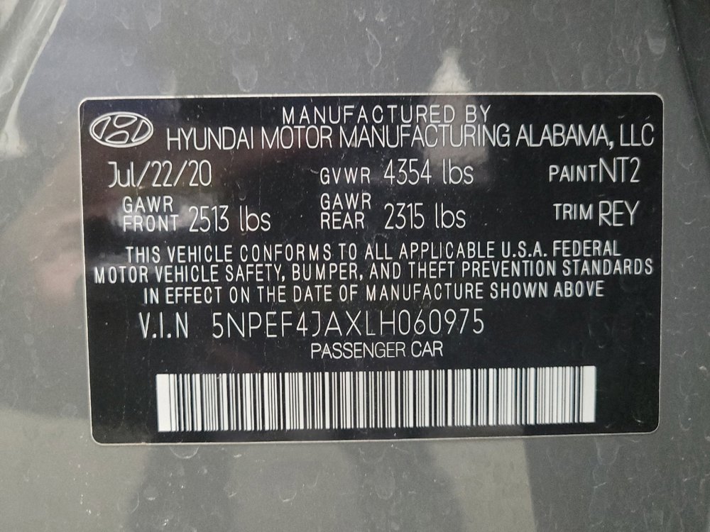 Used 2020 Hyundai Sonata SEL w/ Convenience Package image 33