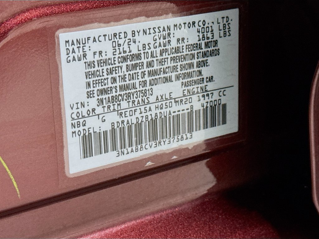 Used 2024 Nissan Sentra SV FWD image 30
