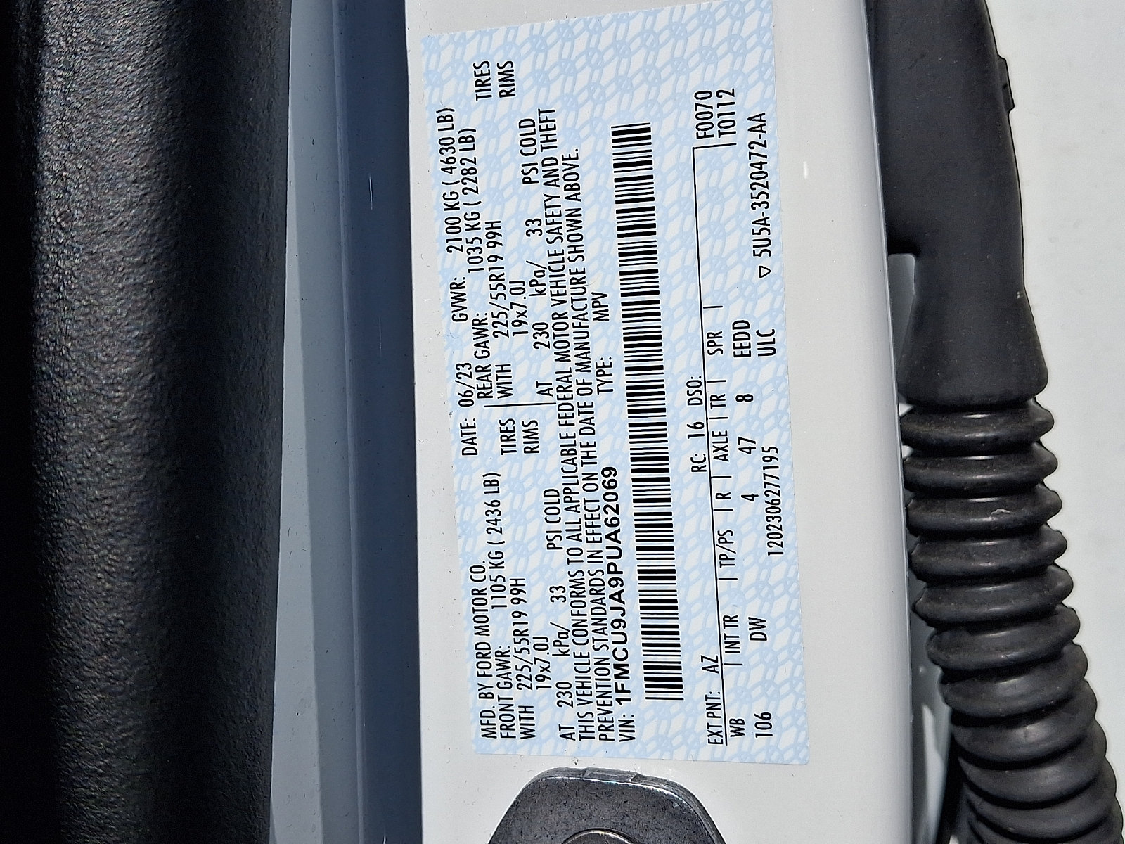 Used 2023 Ford Escape Platinum w/ Premium Technology Package AWD/4WD image 20