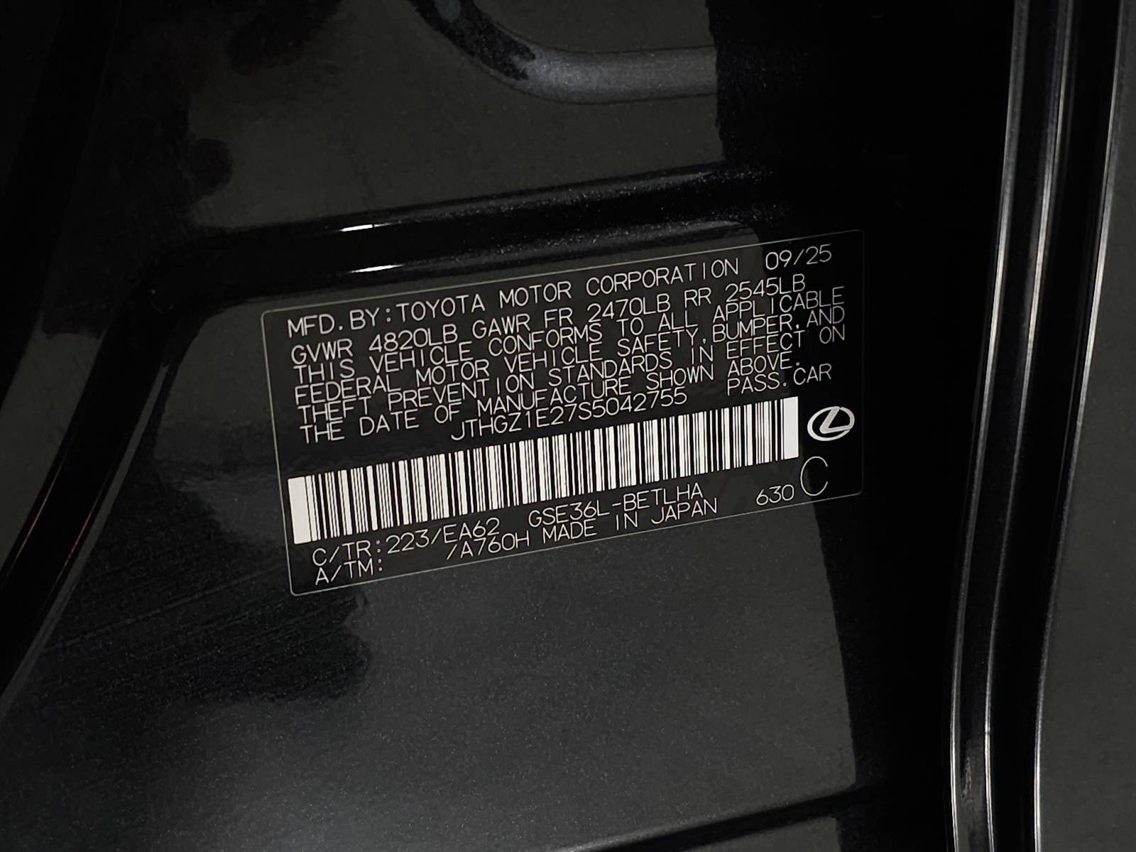 Used 2025 Lexus IS 350 F Sport image 35