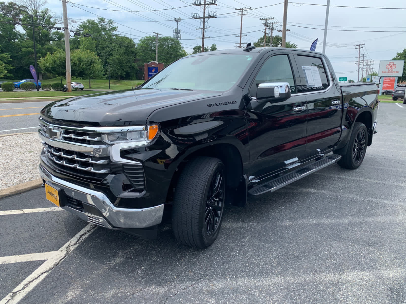 Used 2024 Chevrolet Silverado 1500 LTZ w/ LPO, Dark Essentials Package AWD/4WD image 3