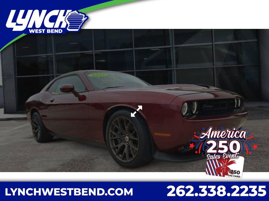 Used 2022 Dodge Challenger R/T Scat Pack w/ Dynamics Package RWD image 1