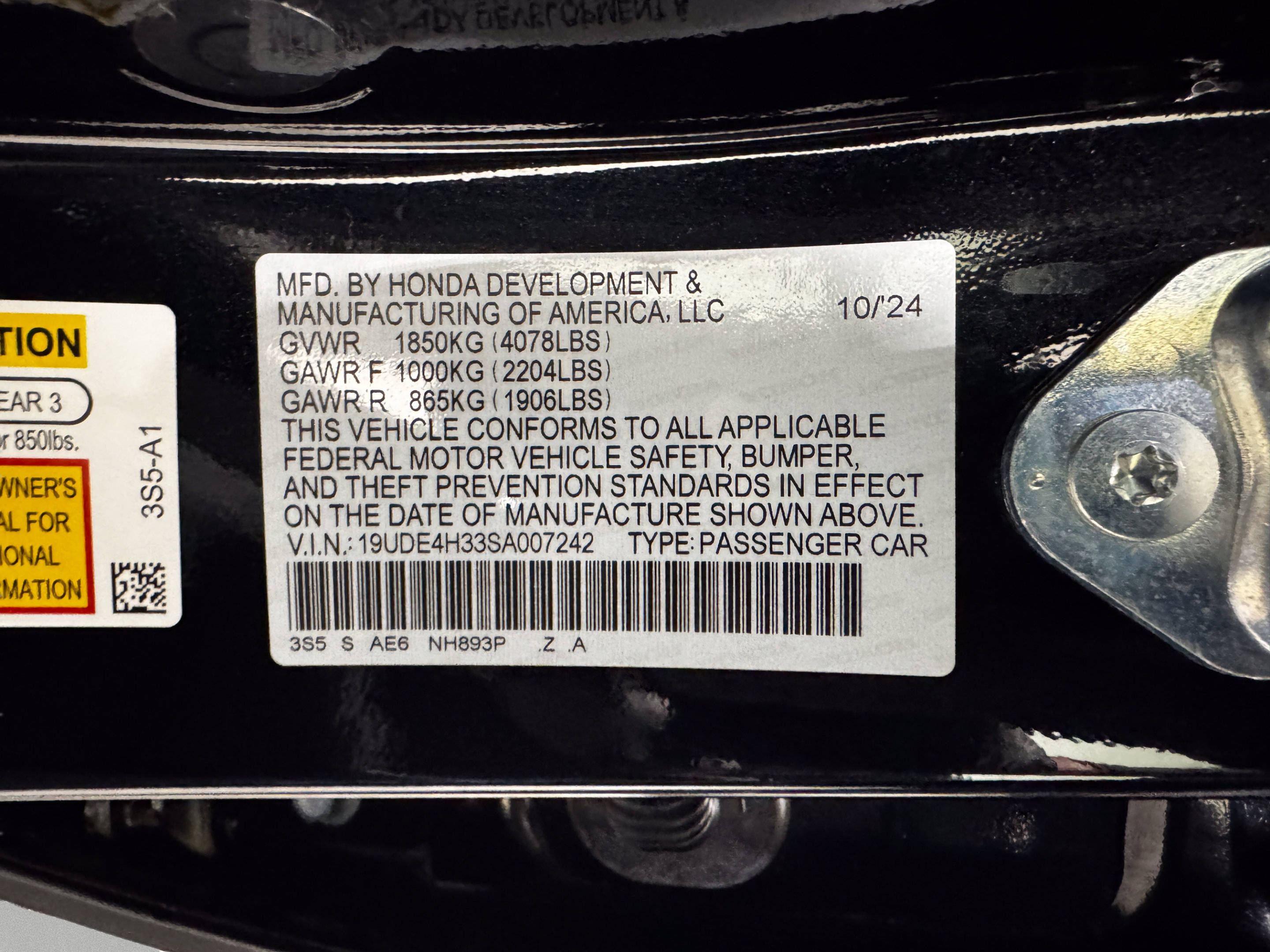 Certified 2025 Acura Integra A-Spec FWD image 20