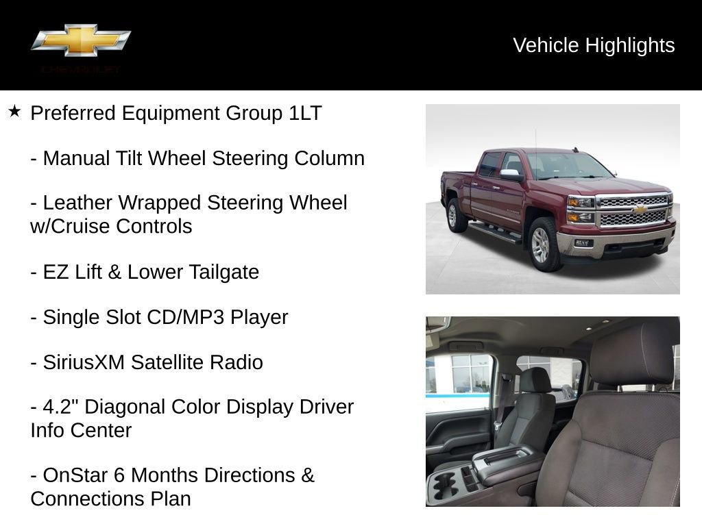 Used 2015 Chevrolet Silverado 1500 LT w/ All Star Edition AWD/4WD image 20