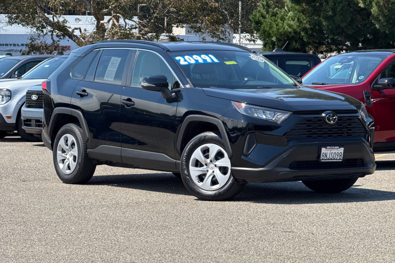 Used 2020 Toyota RAV4 LE w/ All Weather Liner Package AWD/4WD image 2
