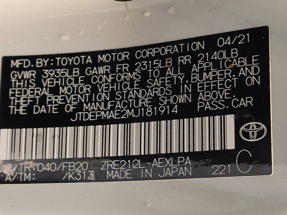 Used 2021 Toyota Corolla LE image 33