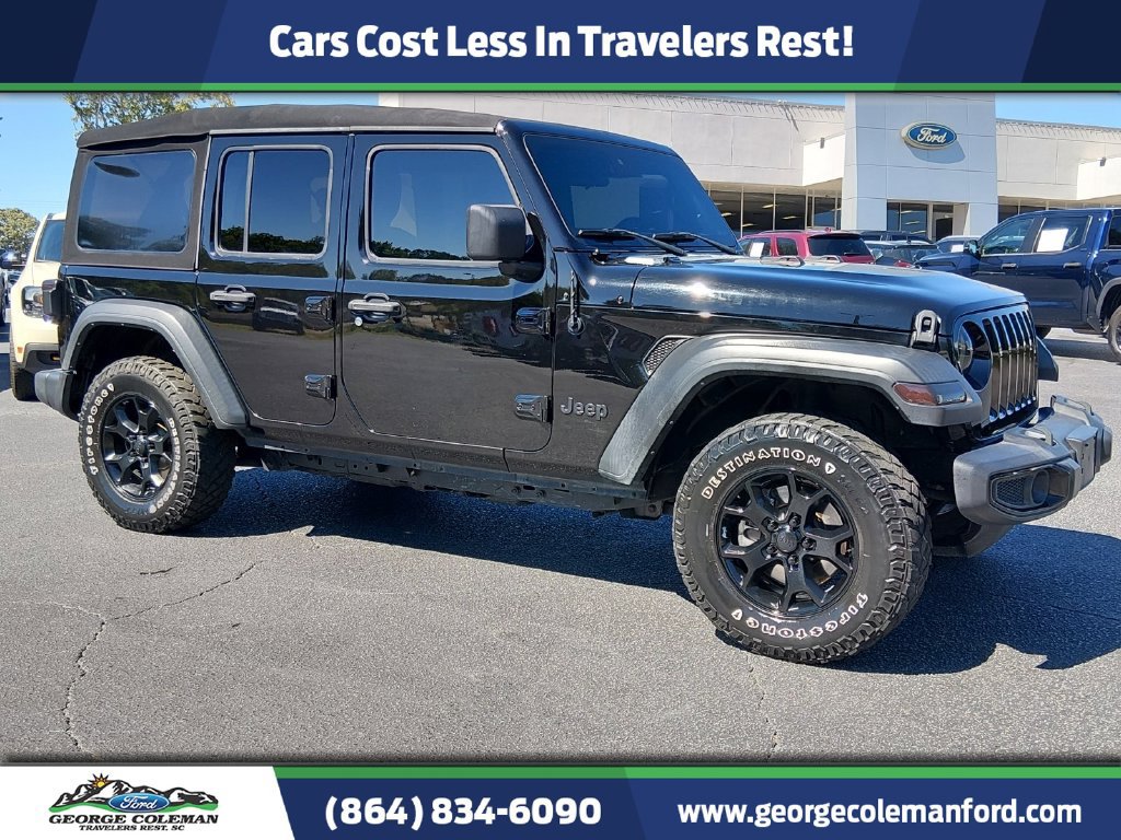 Used 2021 Jeep Wrangler Unlimited Sport