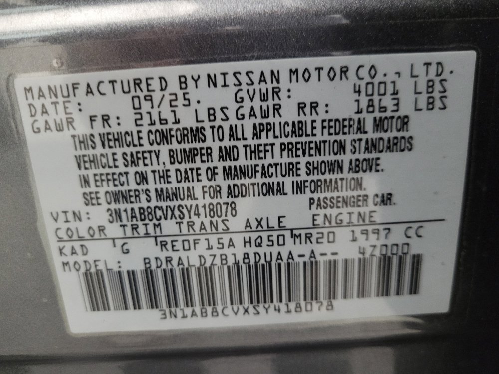 Used 2025 Nissan Sentra SV w/ All-Weather Package FWD image 33