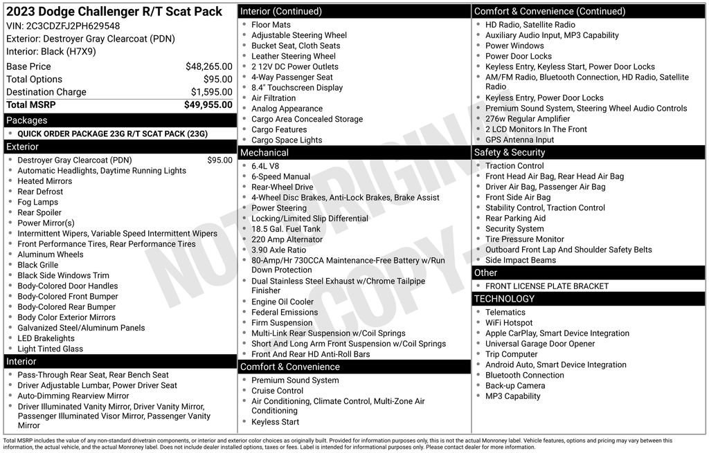 Used 2023 Dodge Challenger R/T Scat Pack image 6