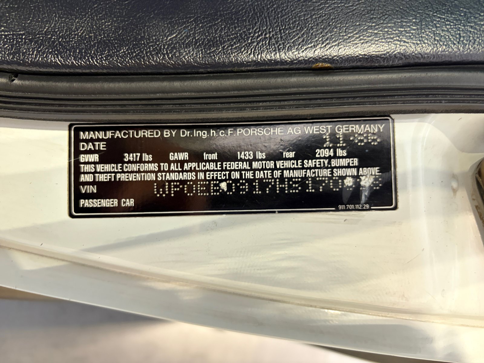 Used 1987 Porsche 911 Carrera RWD image 42