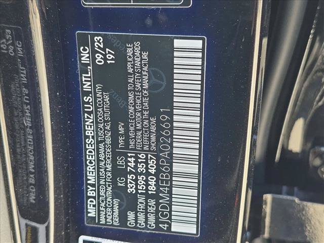 Certified 2023 Mercedes-Benz EQS 580 4MATIC SUV image 20