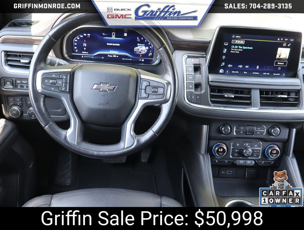 Certified 2022 Chevrolet Tahoe Z71 w/ Luxury Package AWD/4WD image 21