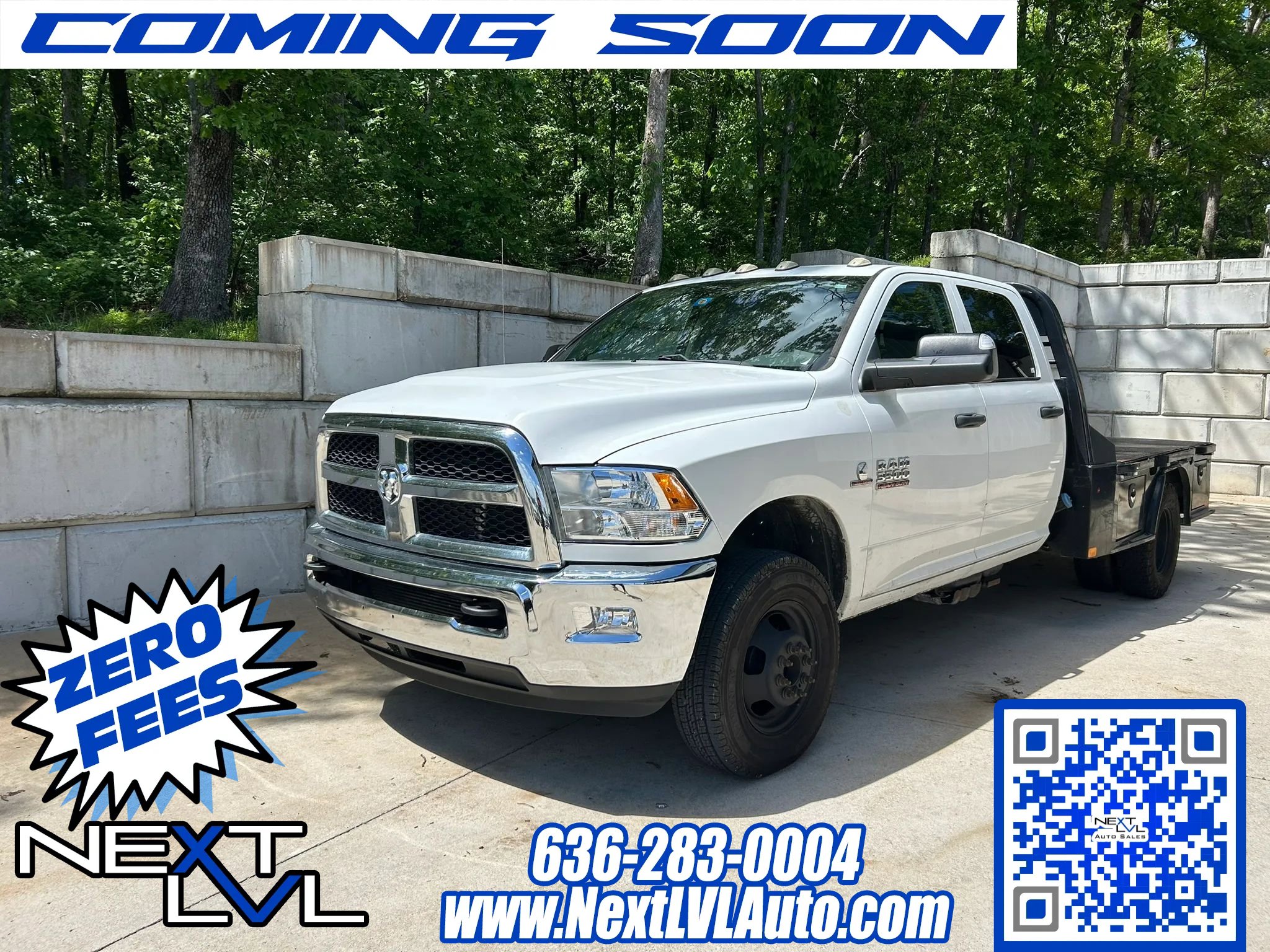 Used 2018 RAM 3500 Tradesman w/ Chrome Appearance Group