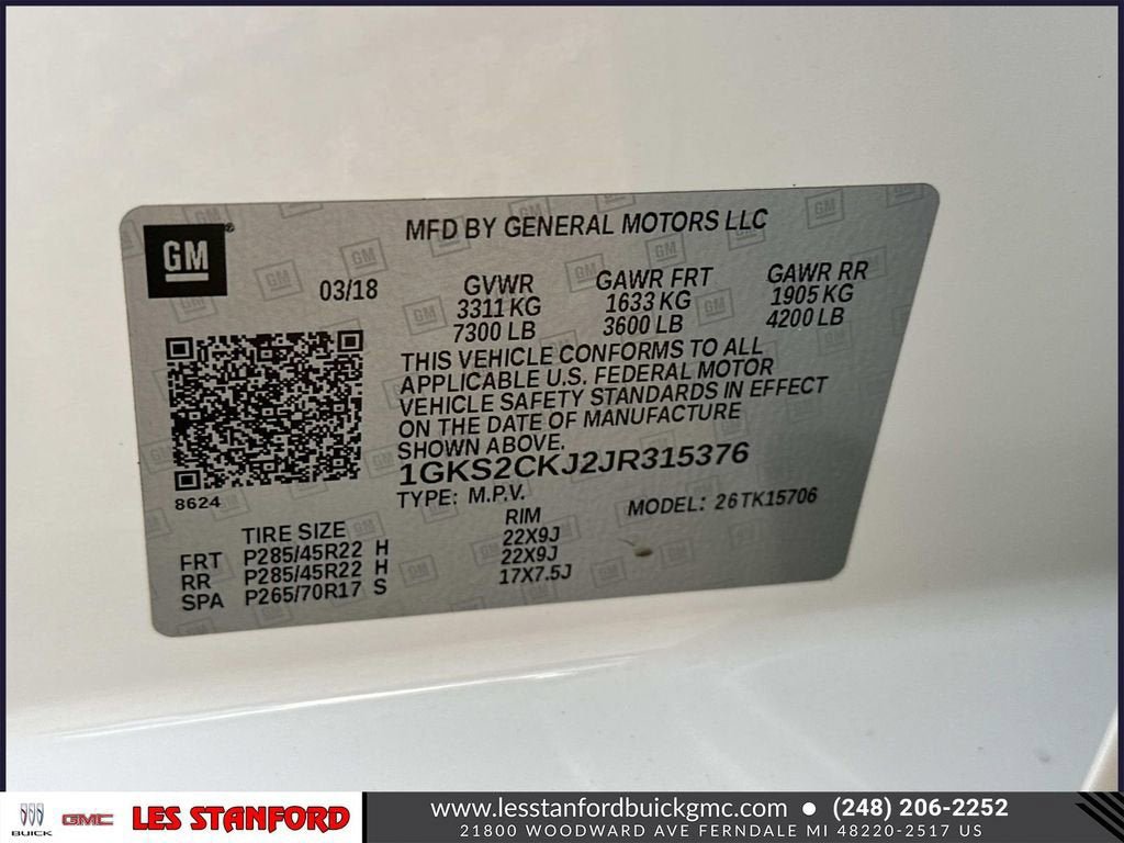 Used 2018 GMC Yukon Denali w/ Denali Ultimate Package AWD/4WD image 20