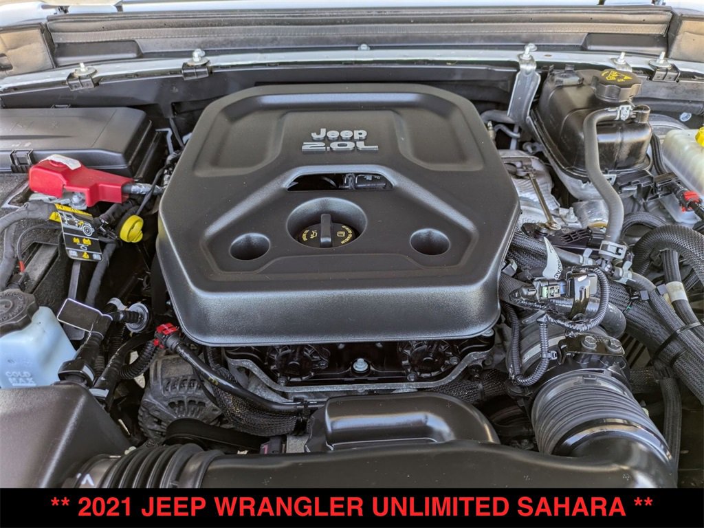 Used 2021 Jeep Wrangler Unlimited Sahara w/ Uconnect 4C Nav & Sound Group image 20