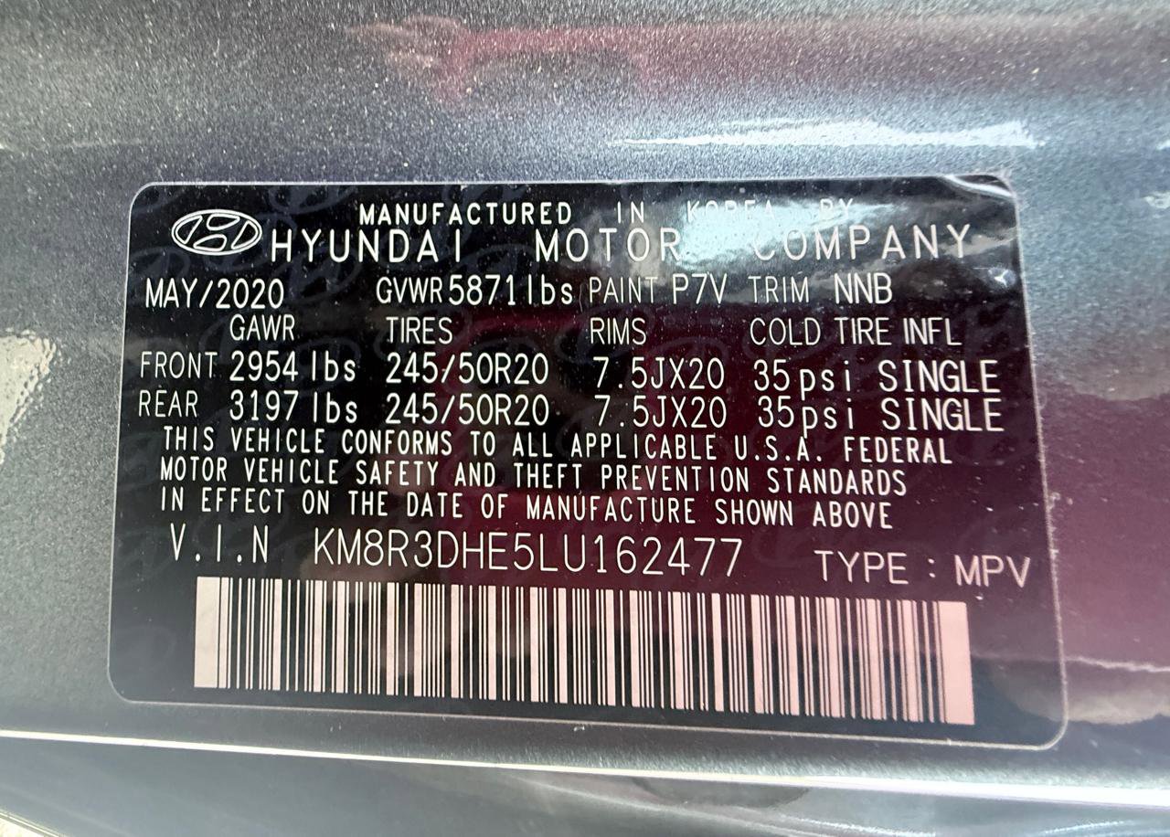 Used 2020 Hyundai Palisade SEL w/ Convenience Package image 20