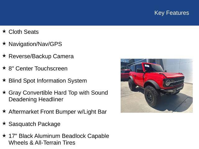 Certified 2023 Ford Bronco Wildtrak AWD/4WD image 30