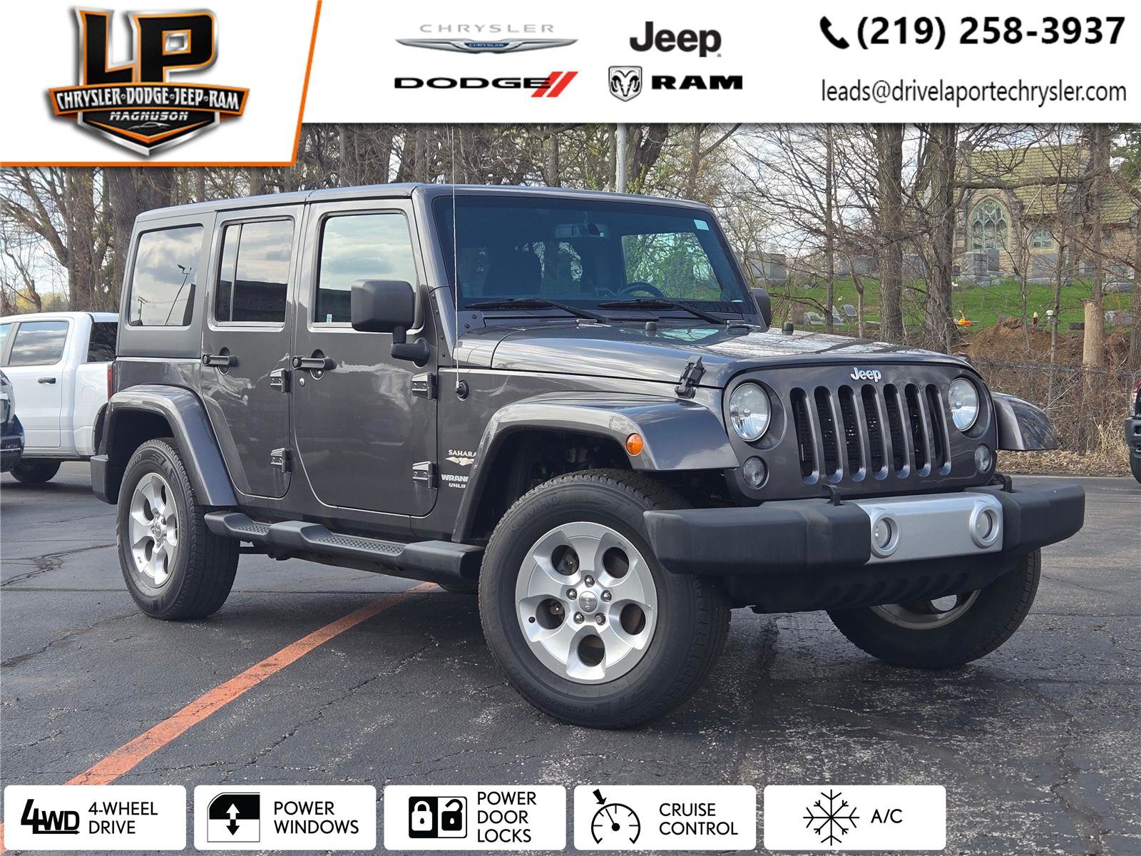 Used 2014 Jeep Wrangler Unlimited Sahara AWD/4WD image 1