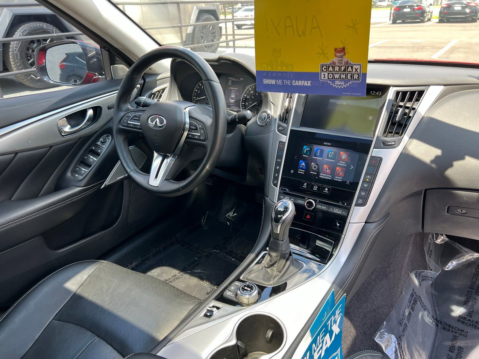 Used 2022 INFINITI Q50 Luxe w/ Cargo Package AWD/4WD image 60