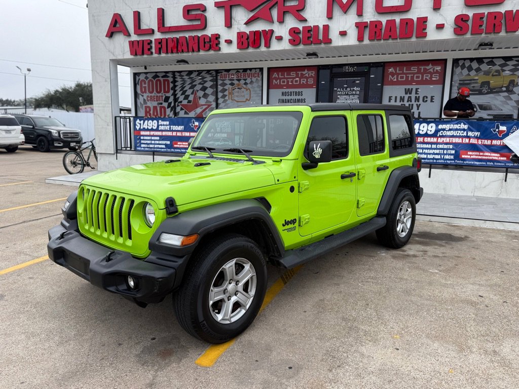 Used 2021 Jeep Wrangler Unlimited Sport image 1