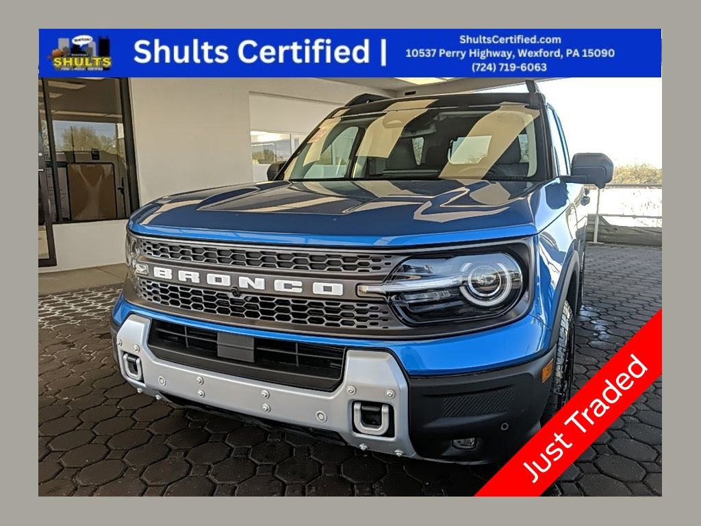 Certified 2025 Ford Bronco Sport Badlands w/ Badlands Tech Package