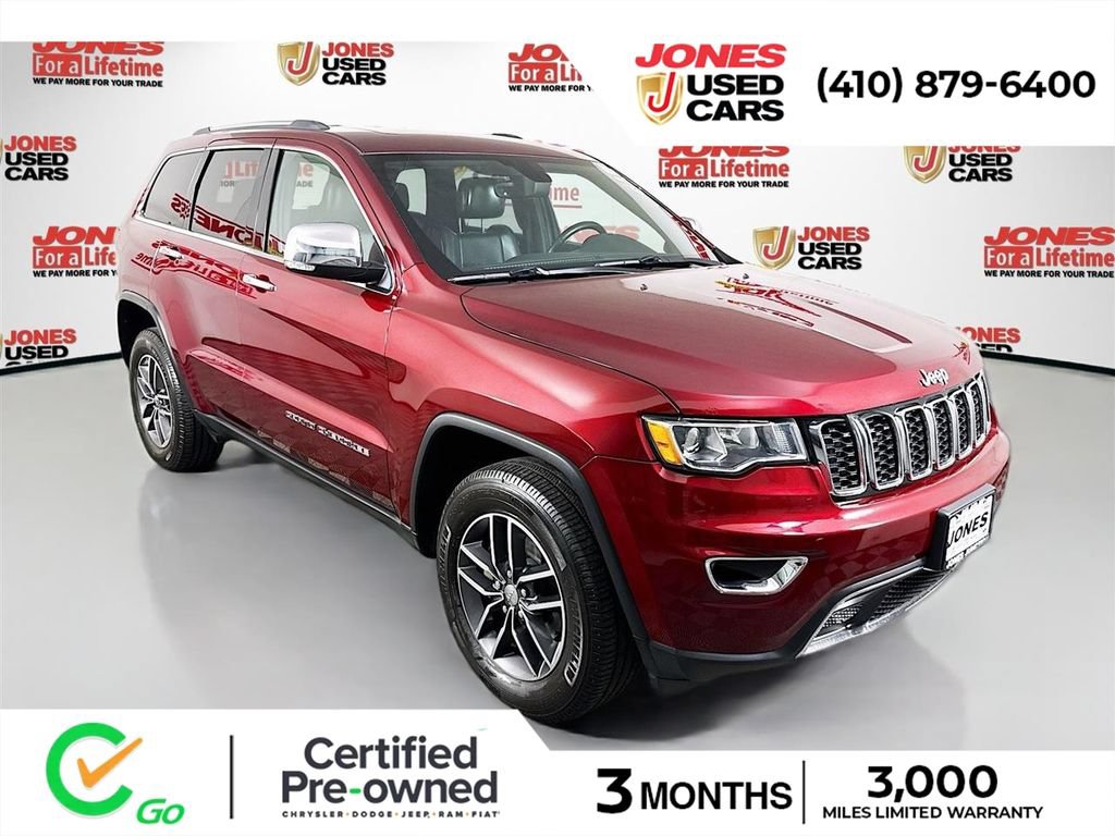 Used 2017 Jeep Grand Cherokee Limited