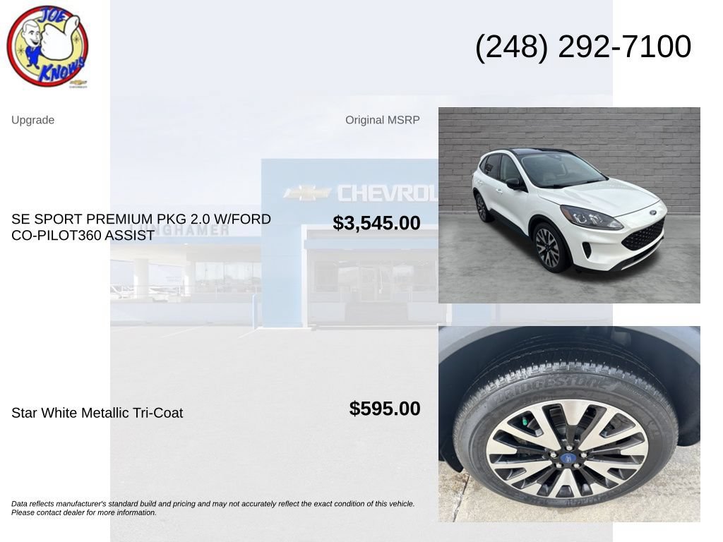 Used 2020 Ford Escape SE Sport FWD image 5