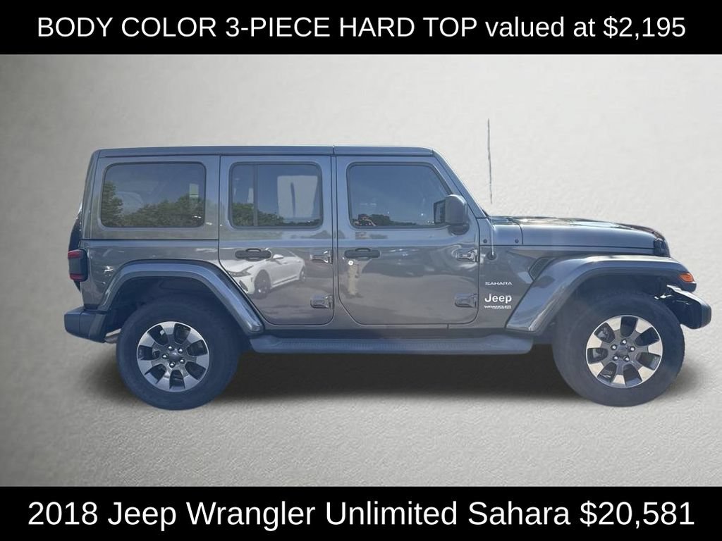 Used 2018 Jeep Wrangler Unlimited Sahara AWD/4WD video 2