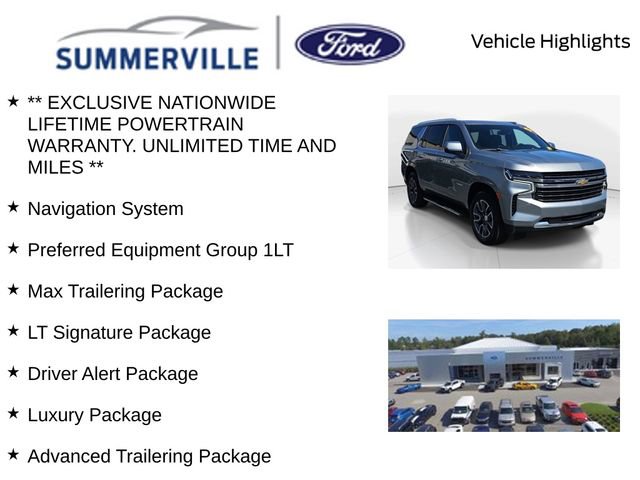 Used 2024 Chevrolet Tahoe LT w/ LT Signature Package RWD image 2