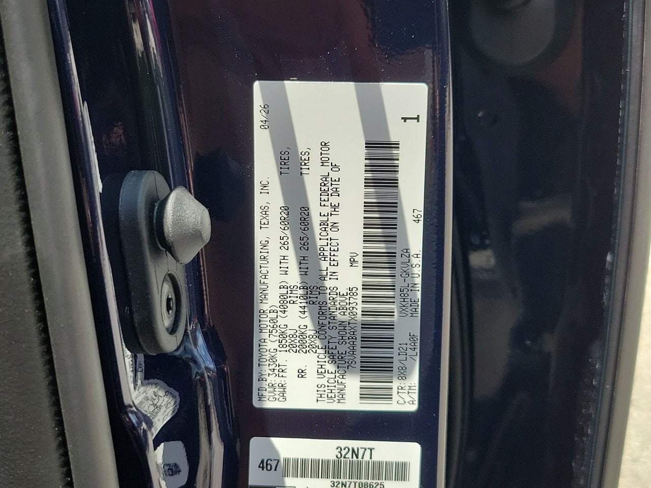Used 2026 Toyota Sequoia Limited AWD/4WD image 31