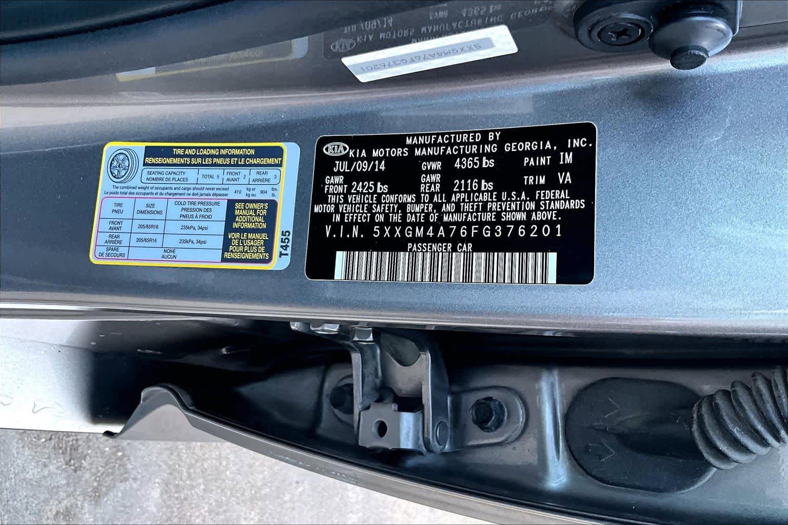 Used 2015 Kia Optima LX FWD image 33