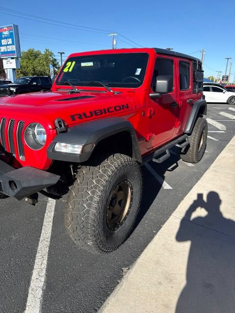 Used 2021 Jeep Wrangler Unlimited Rubicon AWD/4WD image 1