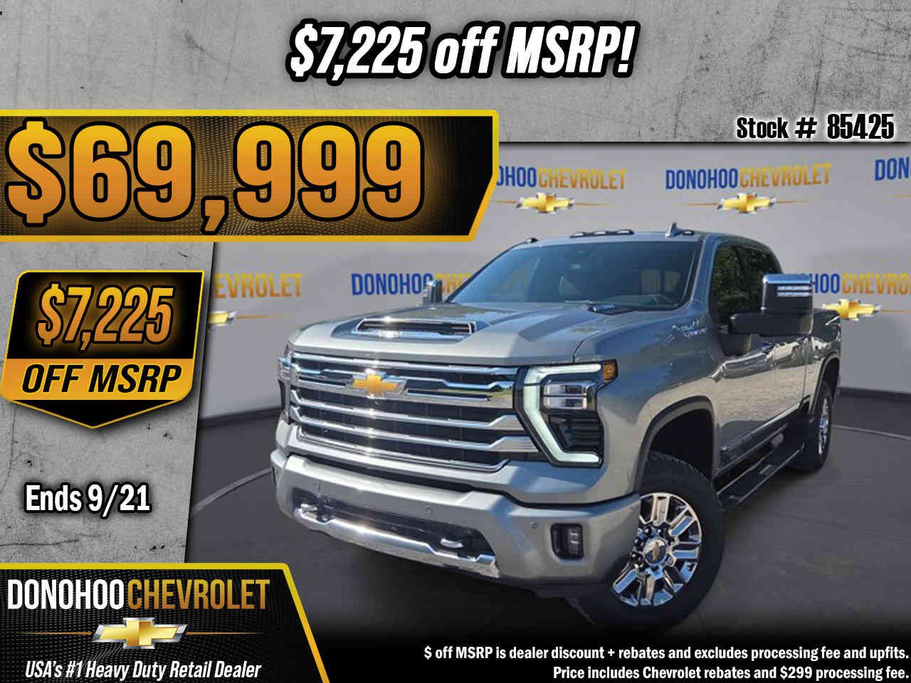 New 2026 Chevrolet Silverado 2500 High Country w/ Z71 Off-Road Package AWD/4WD image 1