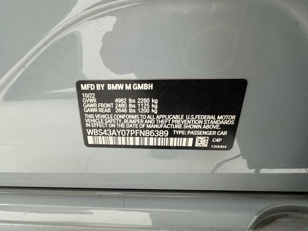 Used 2023 BMW M3 Competition w/ Executive Package image 29